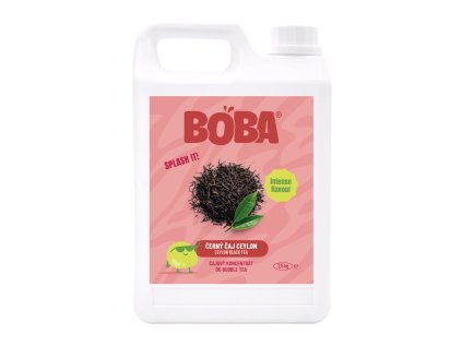 Boba Koncentrát Černý čaj Ceylon 2,5 kg