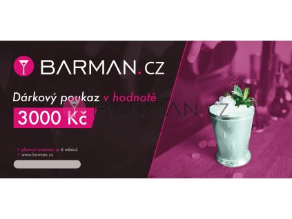 Dárkový poukaz 3 000 Kč