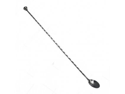 Nerezová lžička s drtítkem 30 cm