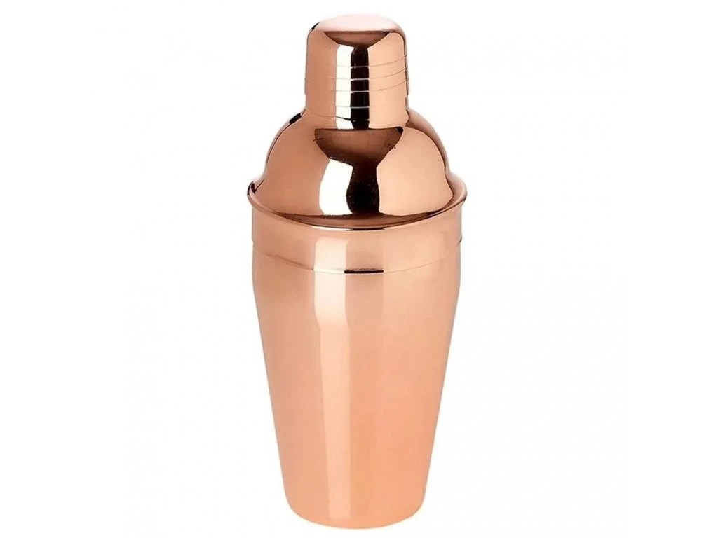 Měděný koktejlový šejkr Deluxe Cobbler 750ml