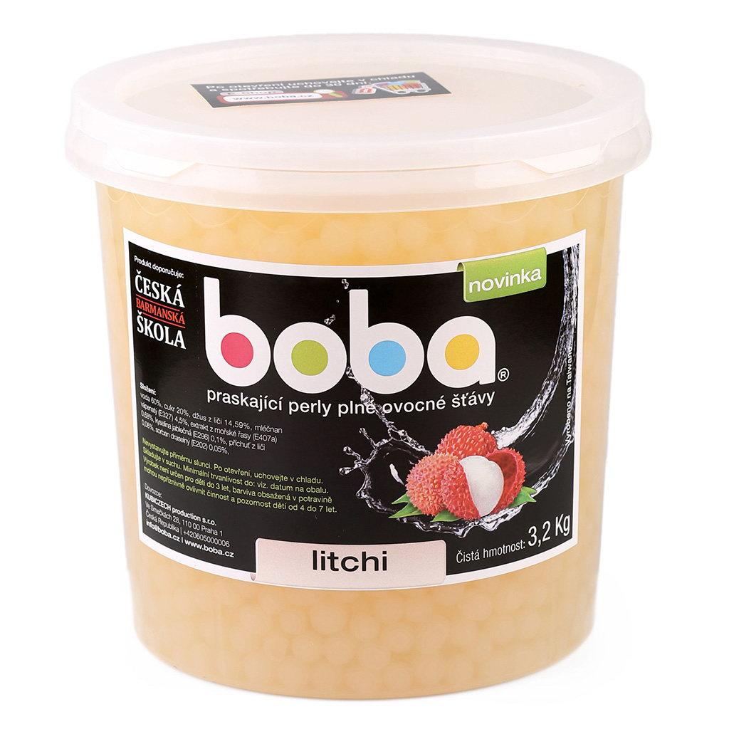 <p>Praskací kuličky do Bubble Tea plné ovocné šťávy s příchutí liči. Balení 3,2 kg.</p>
