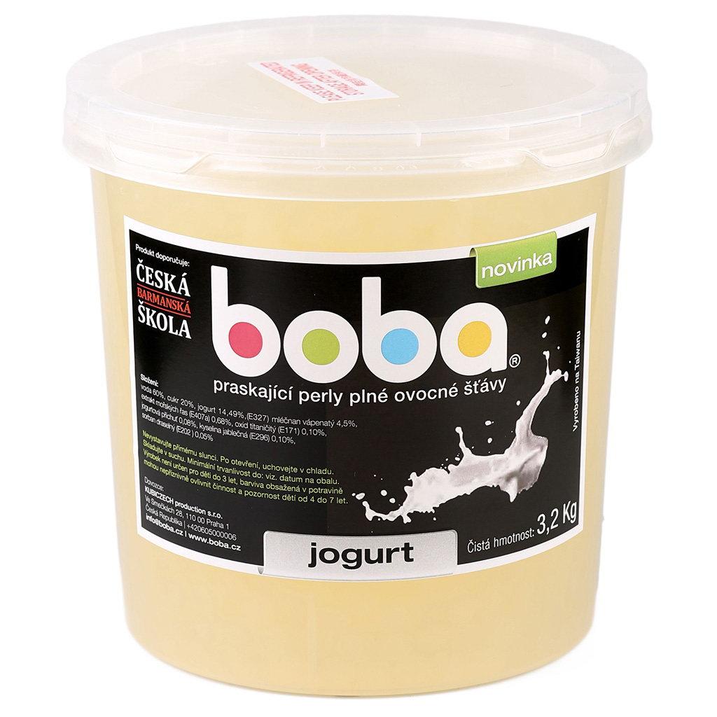 <p>Praskací kuličky do Bubble Tea ovocné šťávy s příchutí jogurtu. Balení 3,2 kg.</p>