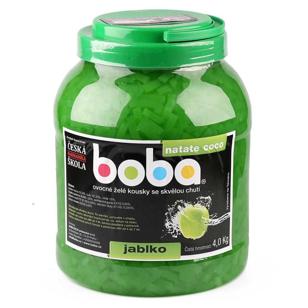 <p>Lahodné želé kousky do Bubble Tea s příchutí jablka. Balení 3,8 kg.</p>