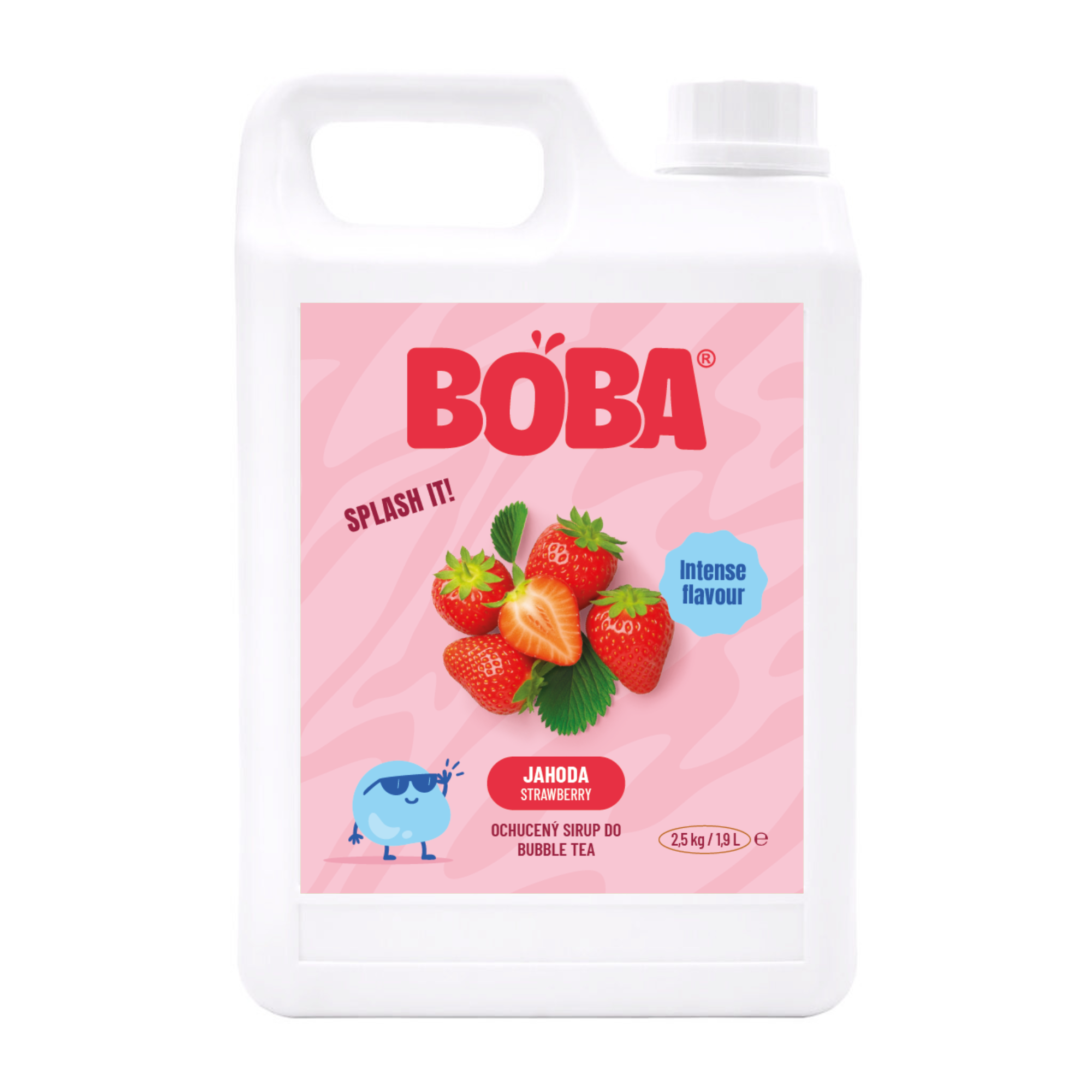 Sirup Boba Jahoda do Bubble Tea 2,5 kg