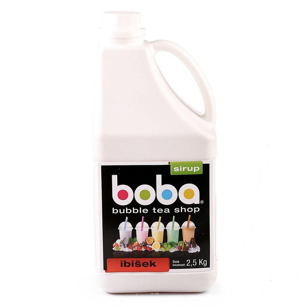 <p>Ovocný sirup s příchutí ibišku k přípravě populárního nápoje Bubble Tea. Balení 2,5 kg.</p>