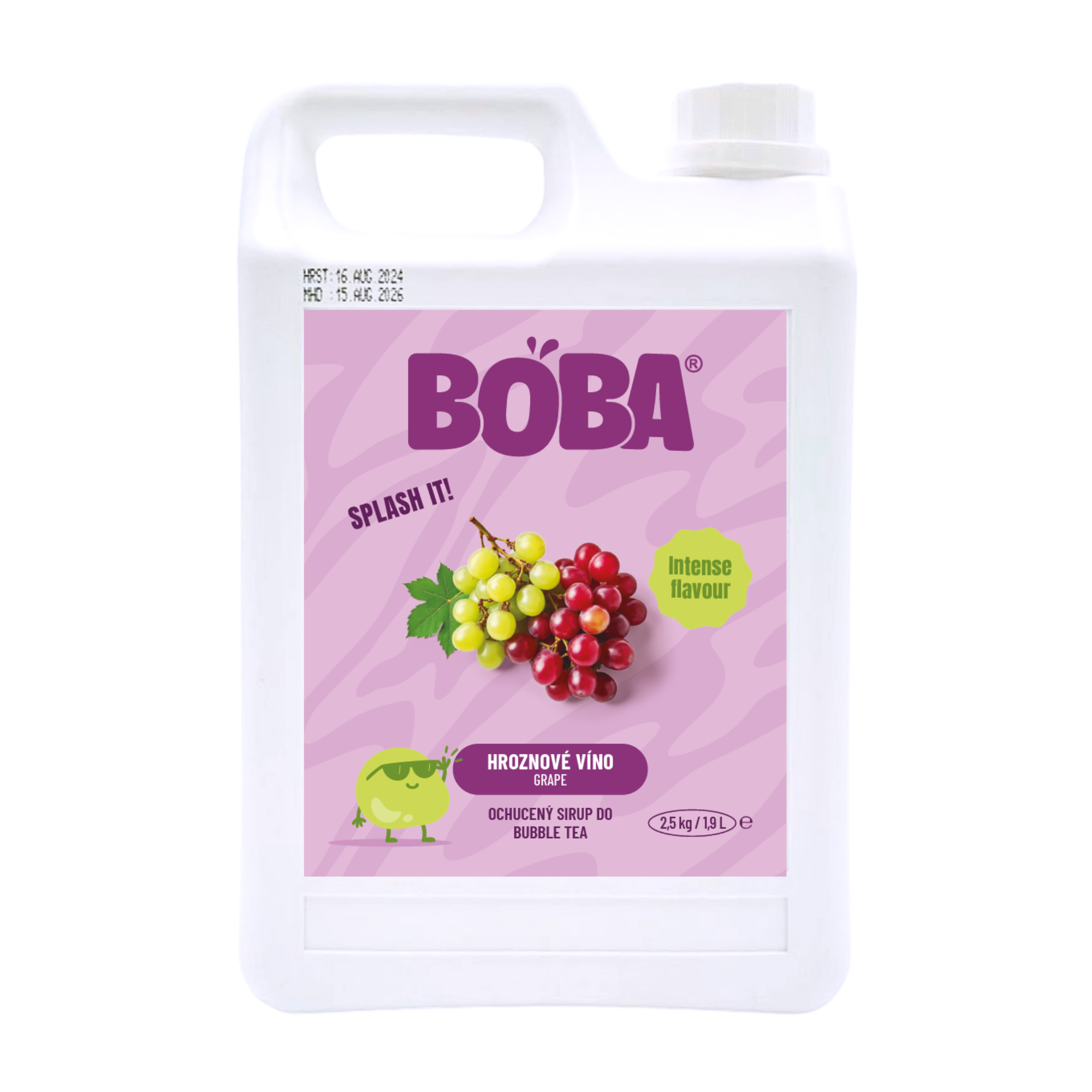 Sirup Boba Hroznové víno do Bubble Tea 2,5 kg