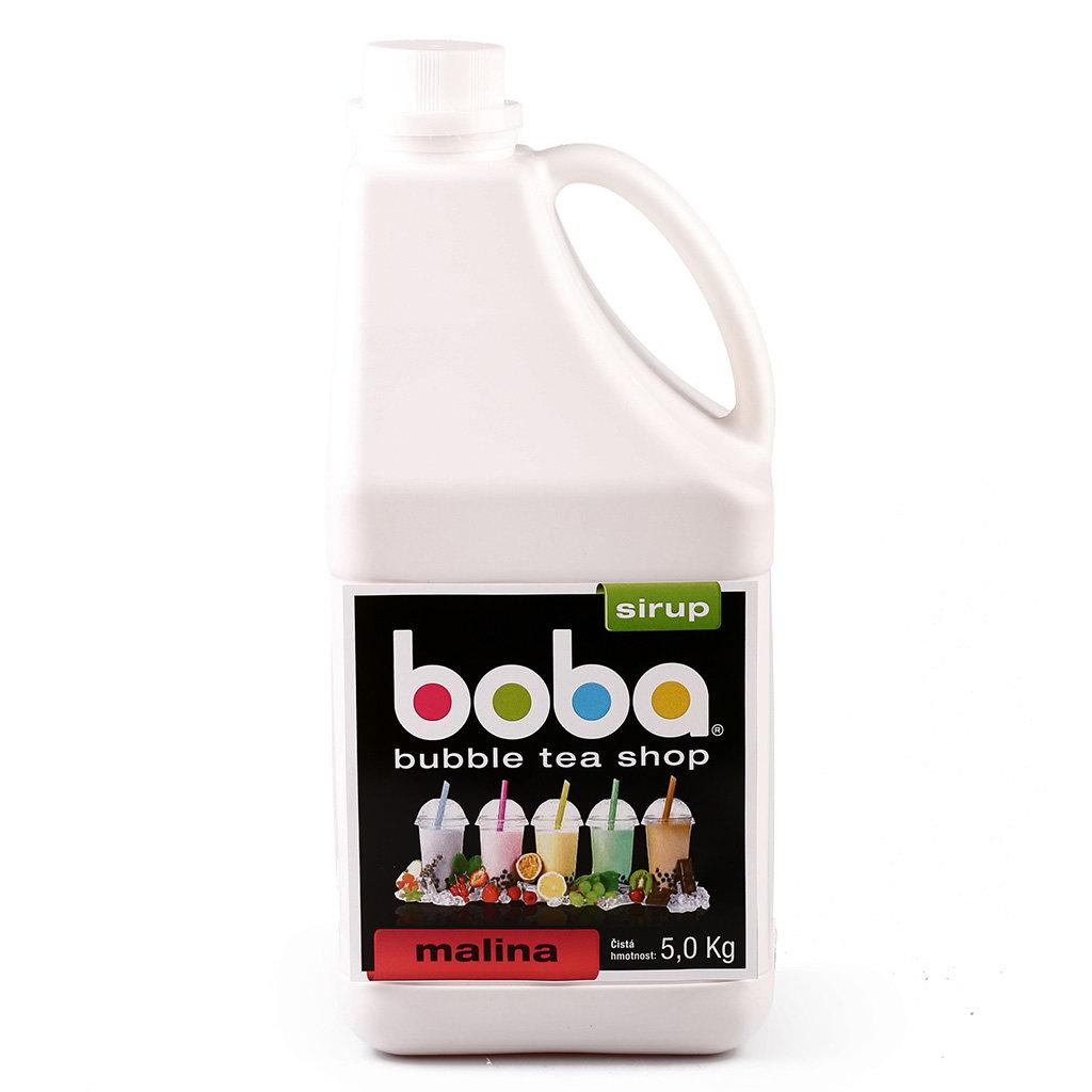 <p>Ovocný sirup s příchutí maliny k přípravě populárního nápoje Bubble Tea. Balení 2,5 kg.</p>
