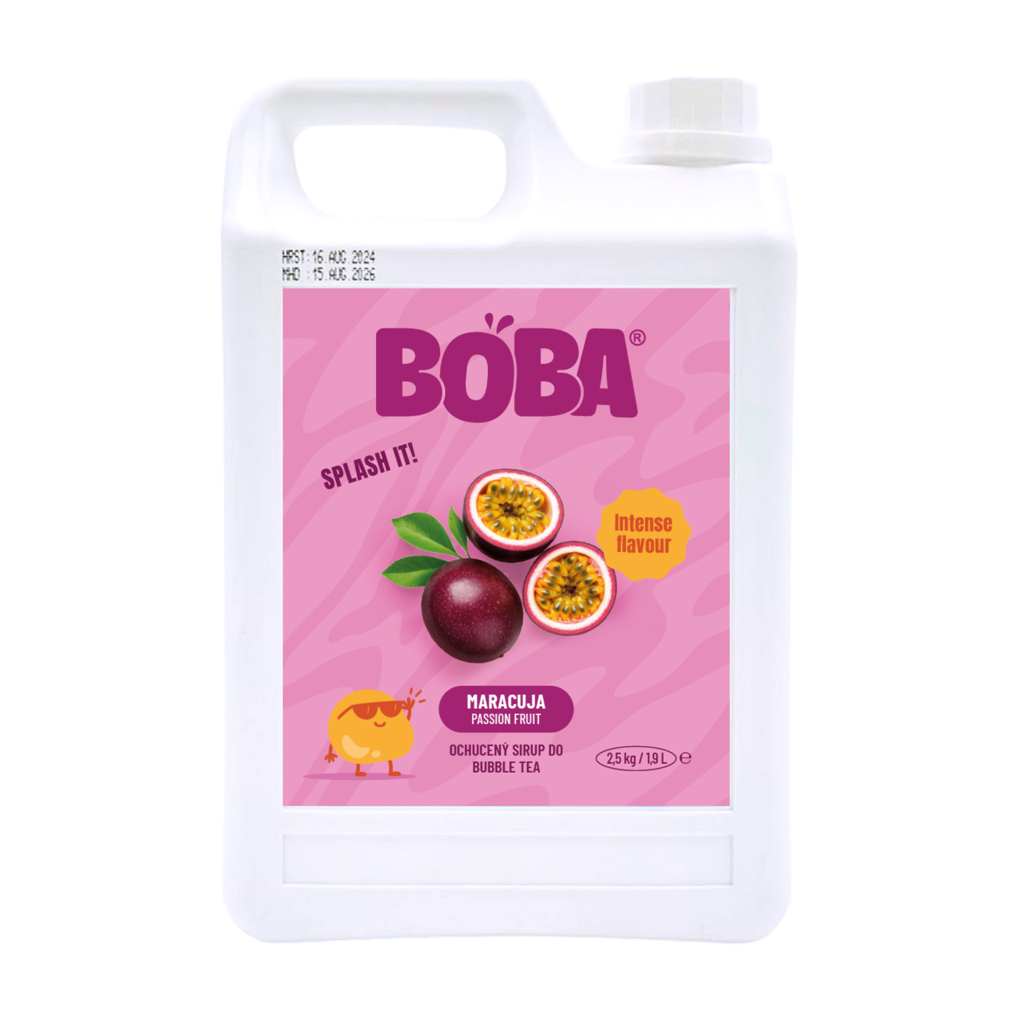 Sirup Boba Maracuja do Bubble Tea 2,5 kg