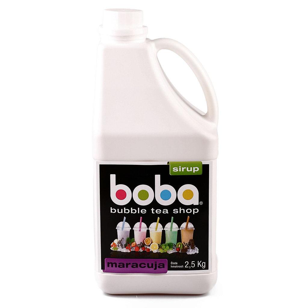 <p>Ovocný sirup s příchutí maracuji k přípravě populárního nápoje Bubble Tea. Balení 2,5 kg.</p>