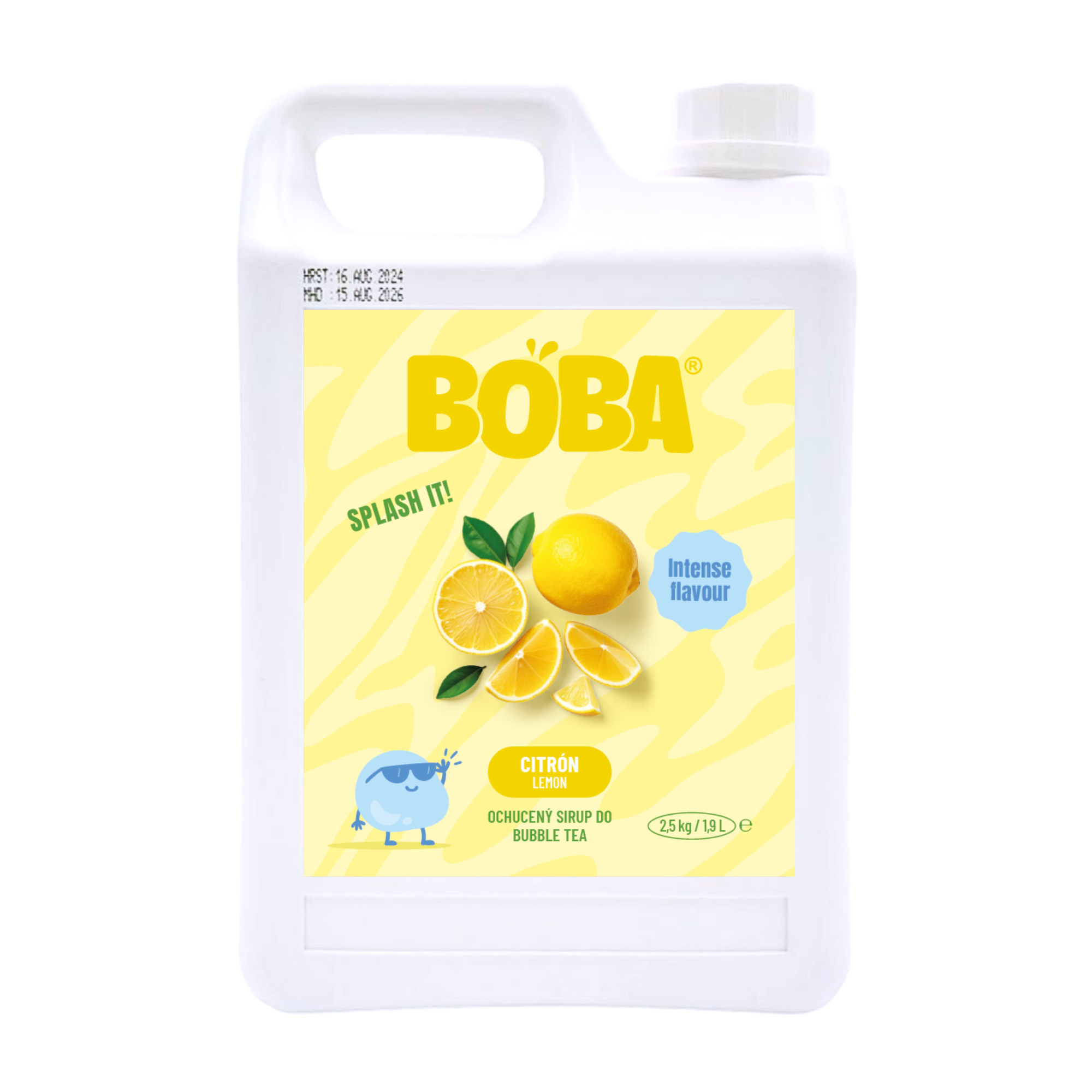 Sirup Boba Citron do Bubble Tea 2,5 kg