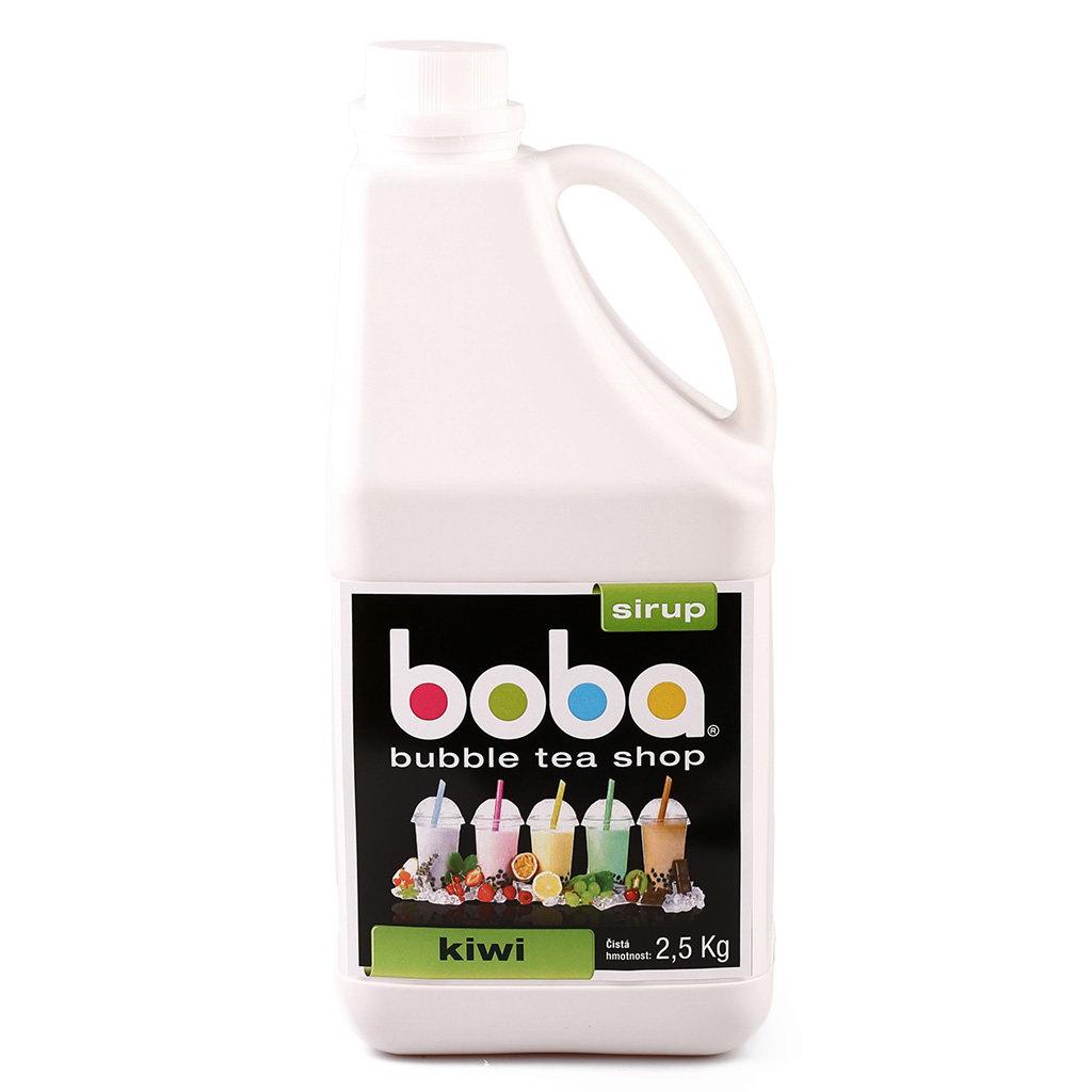 <p>Ovocný sirup s příchutí kiwi k přípravě populárního nápoje Bubble Tea. Balení 2,5 kg.</p>
