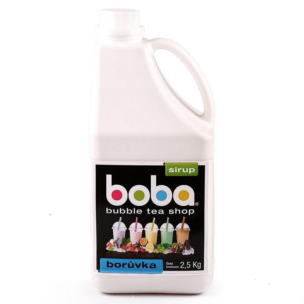 <p>Ovocný sirup s příchutí borůvky k přípravě populárního nápoje Bubble Tea. Balení 2,5 kg.</p>