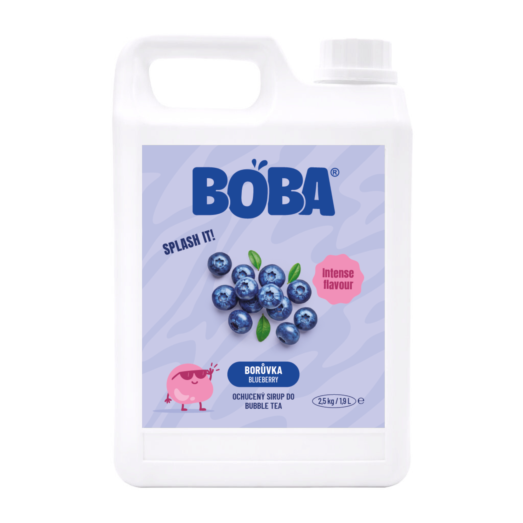 Sirup Boba Borůvka do Bubble Tea 2,5 kg