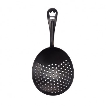 Premium Julep strainer v matném černém provedení Cocktail Kingdom