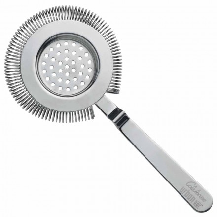 Strainer bez úchytů s dlouhou rukojetí je klasické barové sítko, které se hodí pro scezení každého typu vychlazeného koktejlu.