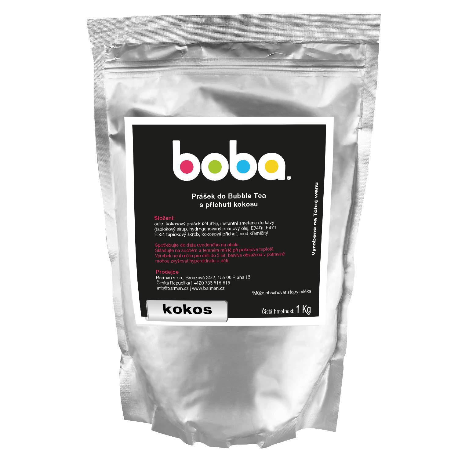<p>Ochucený prášek s příchutí kokosu na výrobu mléčné verze Bubble Tea</p>