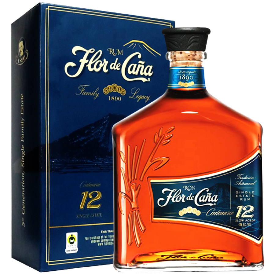 FLOR DE CANA 12Y 0,7L 40%