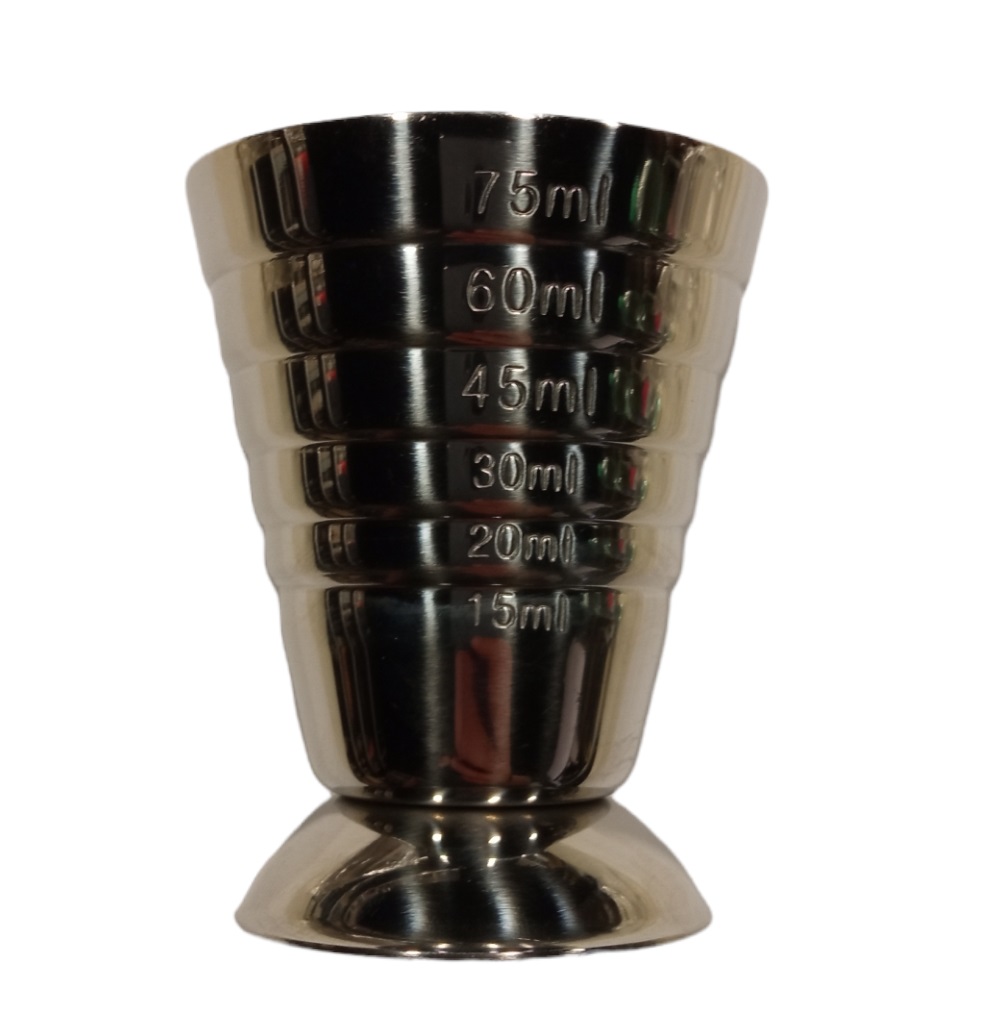 Jigger nerezový 15ml - 75ml