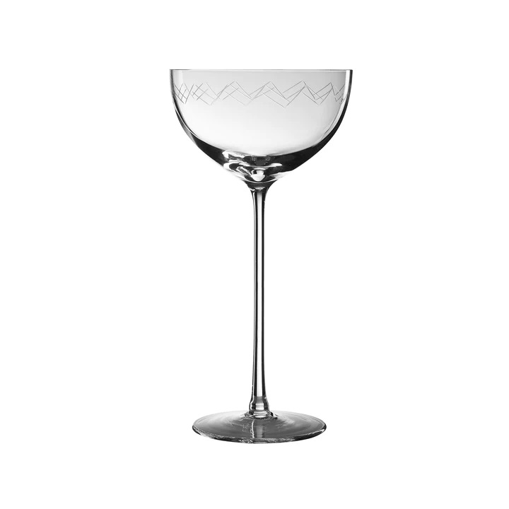 Urban Bar Calabrese Zig Zag coupe sklenice na šampaňské 230ml