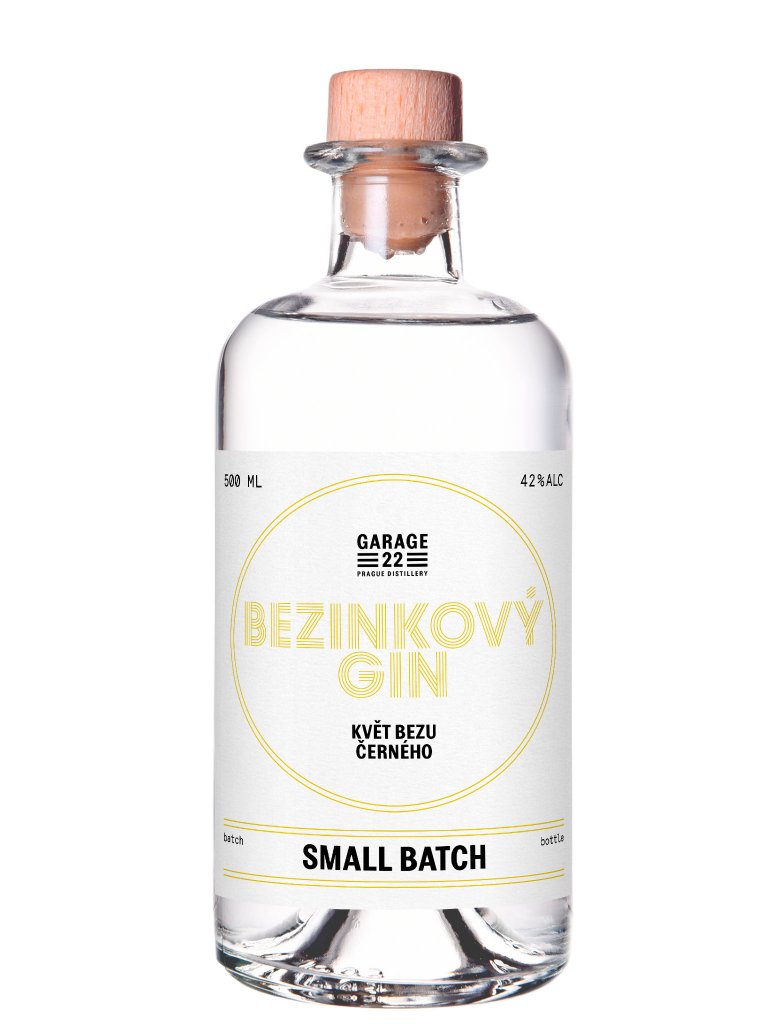 Garage 22 „ Bezinka ” craft Bohemian gin 42% vol. 0.50 l