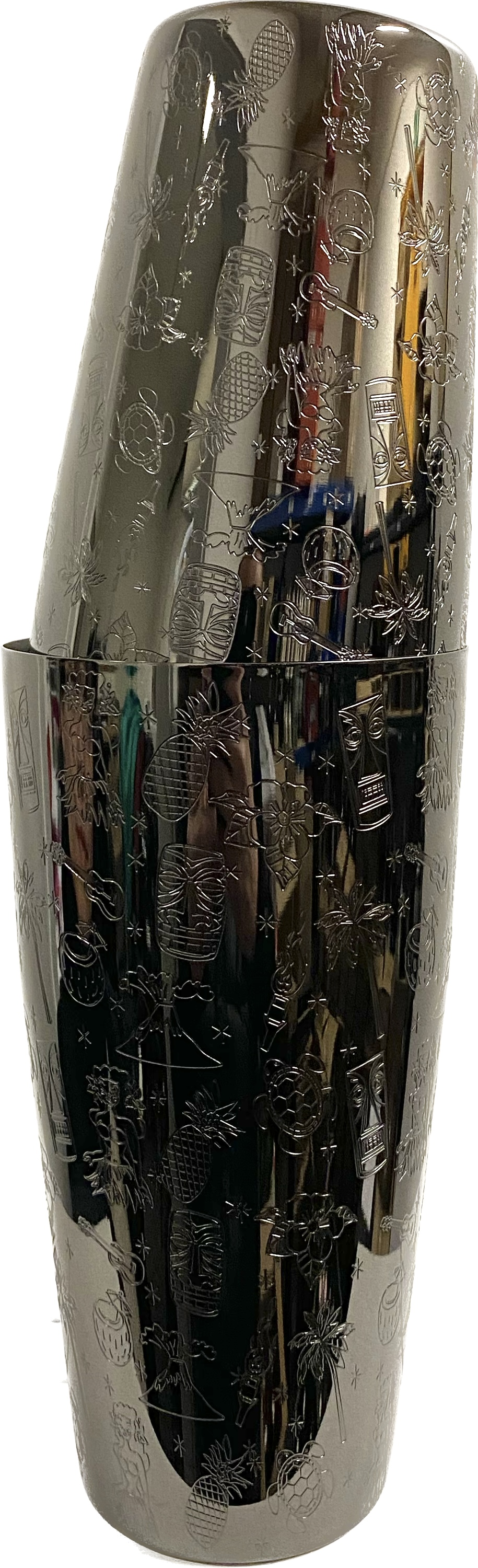 Tiki Shaker Boston SET Tin on Tin černý 840 + 540 ml
