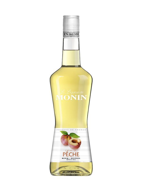 Monin Broskvový likér 0,7l s 16% alkoholu.
 