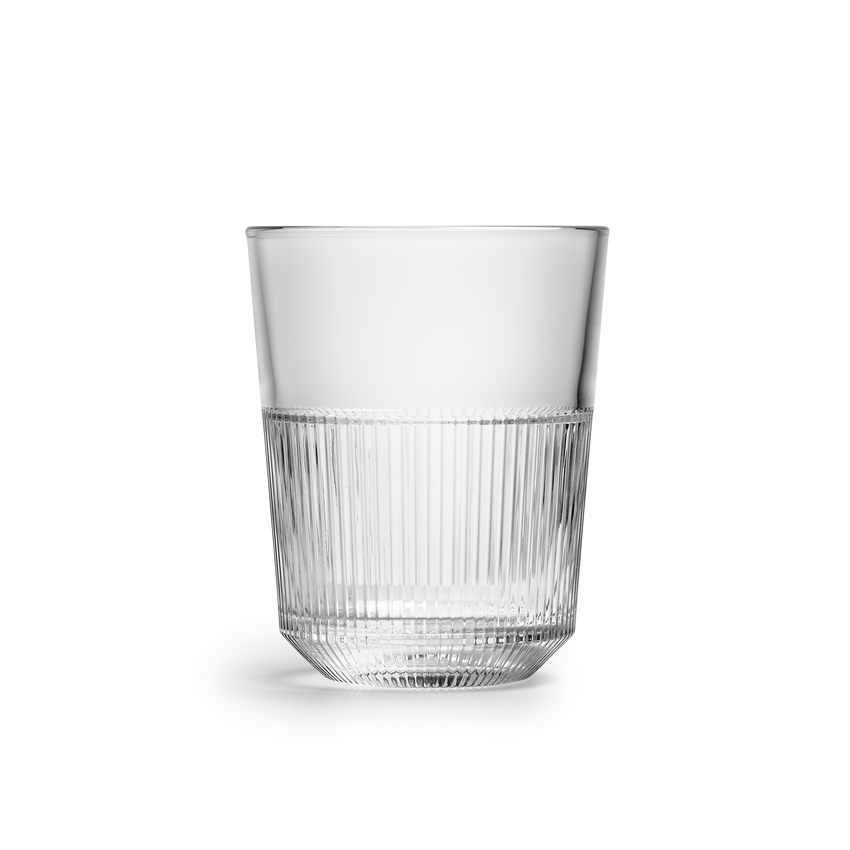 Sklenice vhodná na whisky a koktejly.
Rayo je vlněné sklo připomínající sluneční paprsky. 
Stohovatelné sklenice pro snadné skladování díky stohovacímu kroužku Vám ušetří spousty prostoru.
Baleno po 6ks
Prodáváme i po 1ks