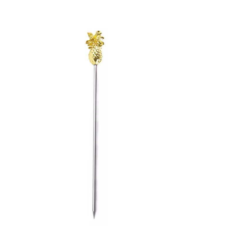 Koktejlová napichovátka ananas - nerezová 5ks