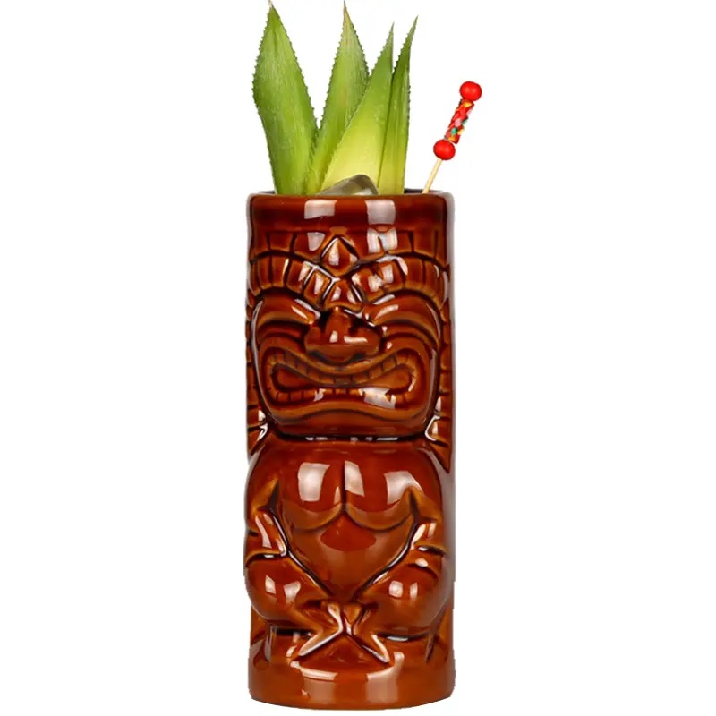 Keramický Tiki hrnek Mean Green 500ml