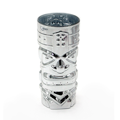 Skleněný Tiki pohár ve stříbrném provedení 440ml