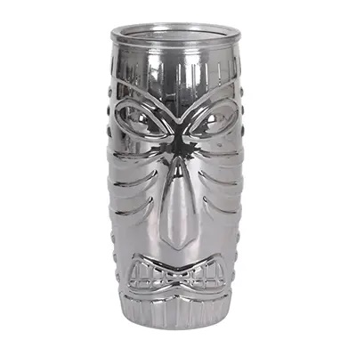 Sklenice na koktejly Tiki Cooler ve stříbrném provedení 592 ml