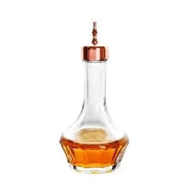 Levně Lahvička na bitters zkosená měděná 50 ml