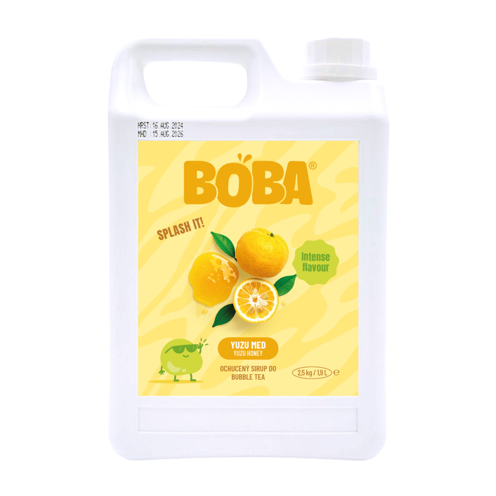 Sirup Boba Yuzu Med do Bubble Tea 2,5 kg
