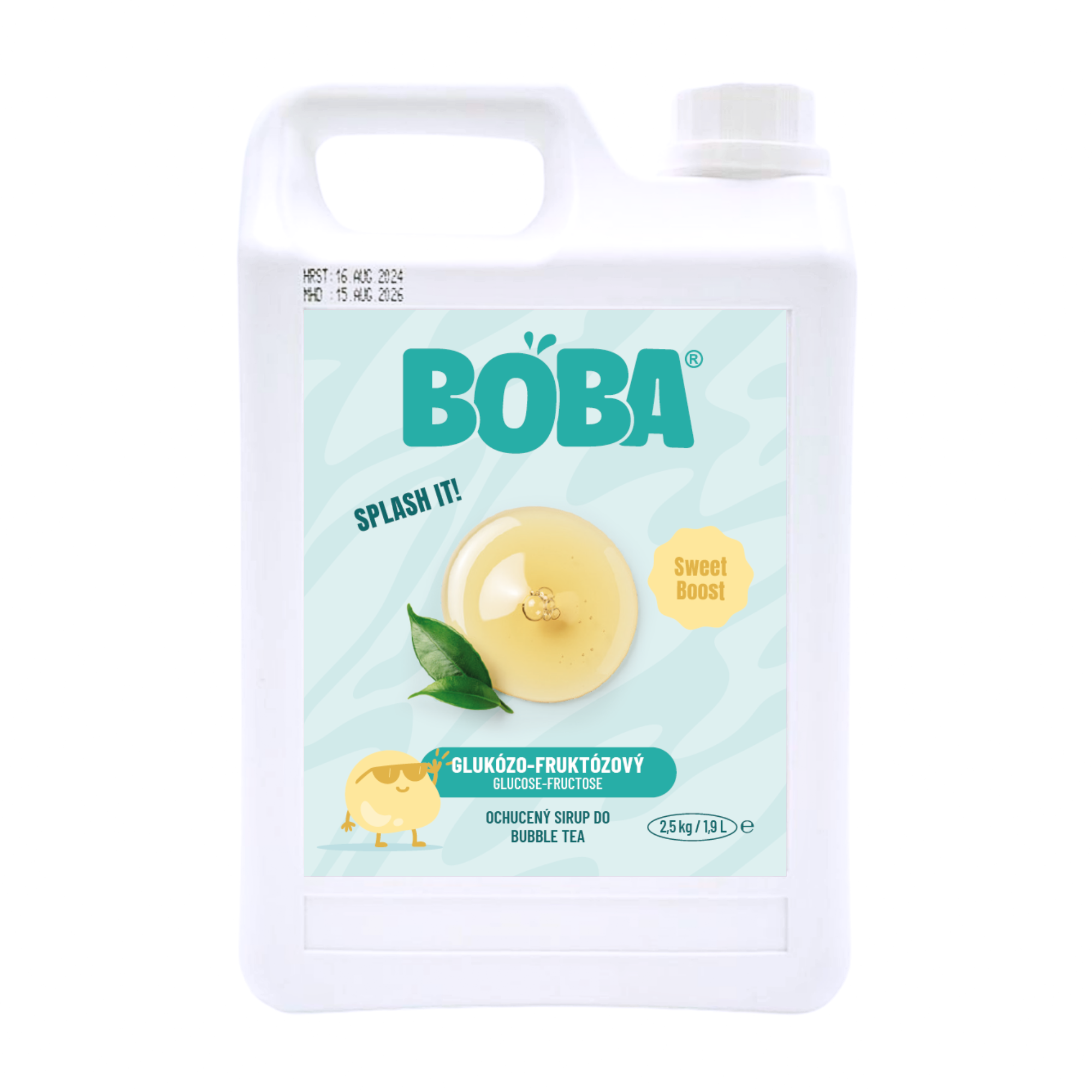 Sirup Boba Glukózo-fruktózový do Bubble Tea 2,5 kg