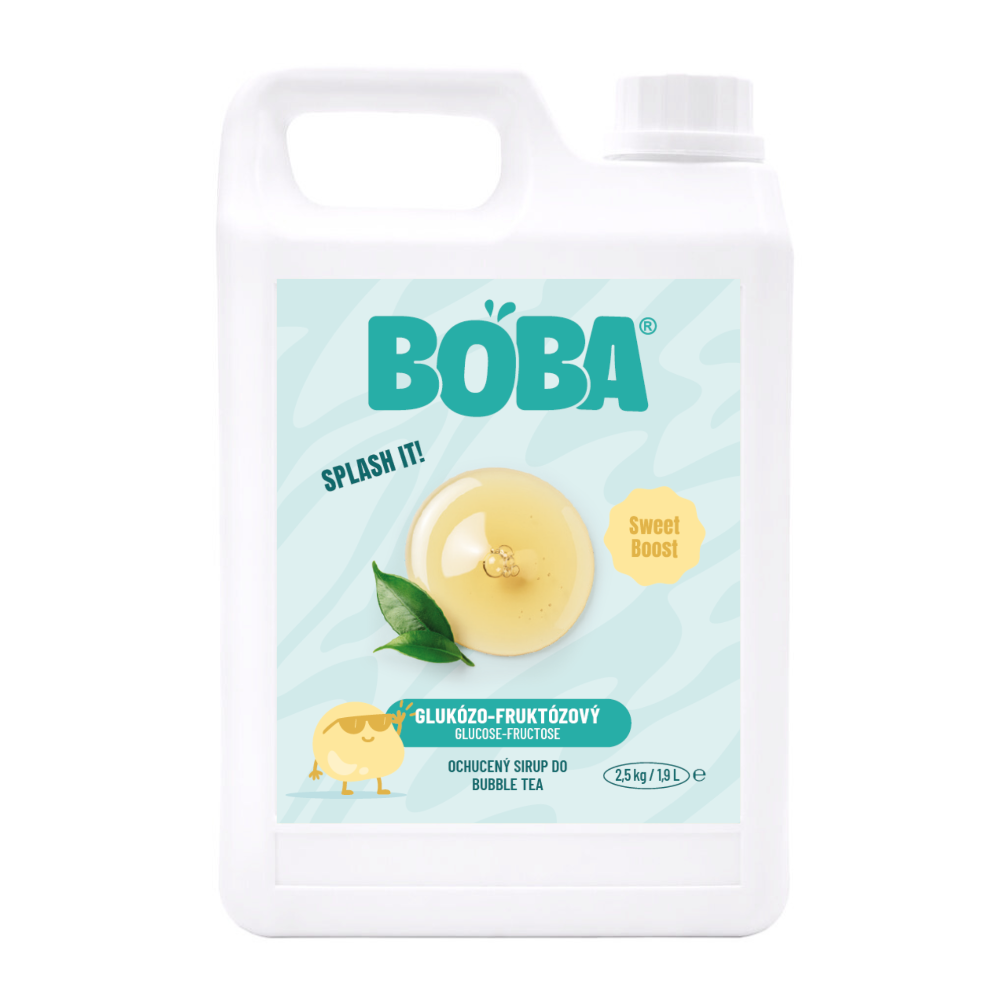 Sirup Boba Glukózo-fruktózový do Bubble Tea 2,5 kg