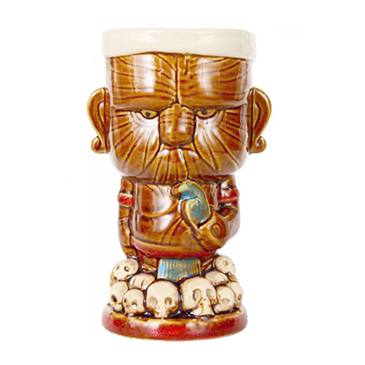 Keramický Tiki hrnek Skull Boy 490ml