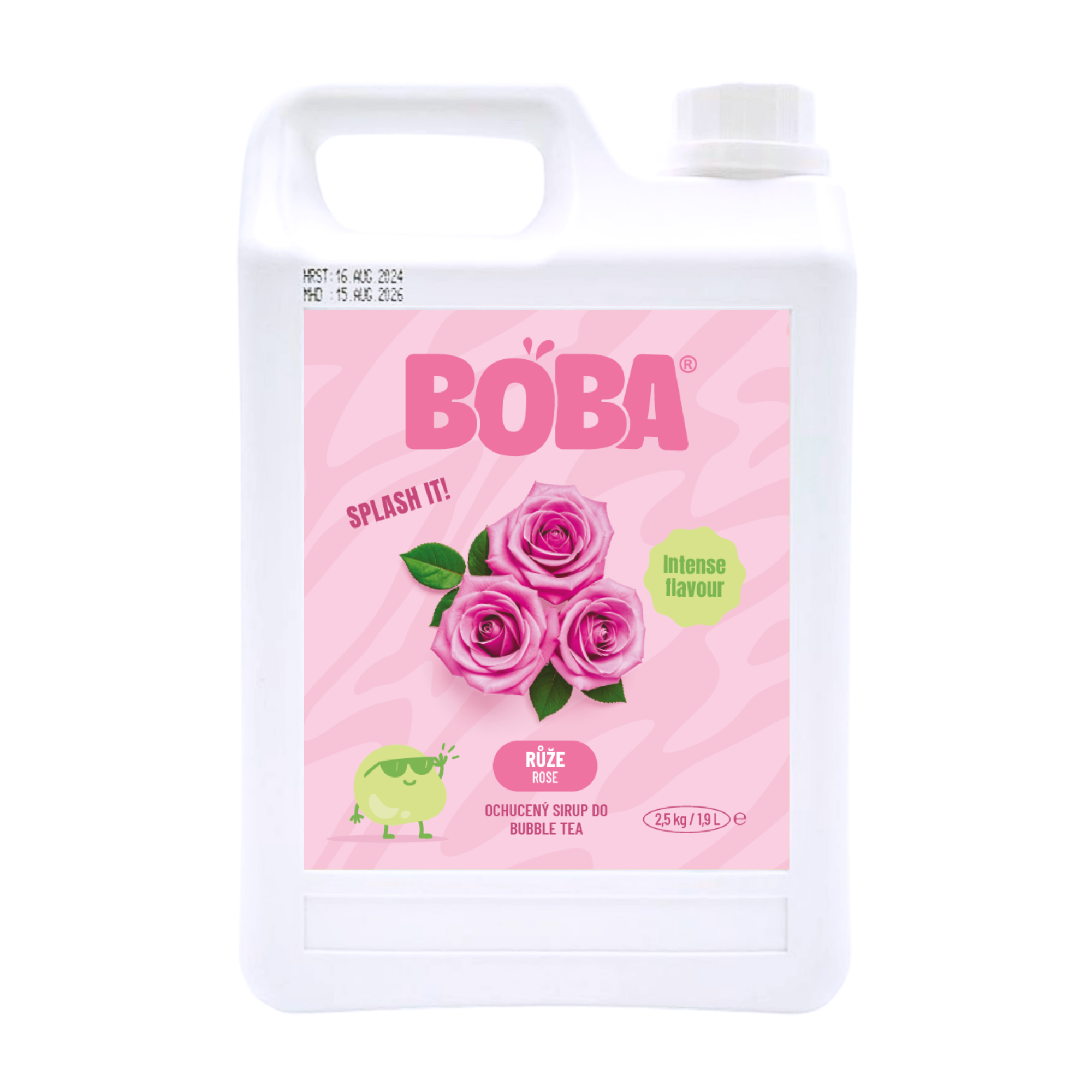 Sirup Boba Růže do Bubble Tea 2,5 kg