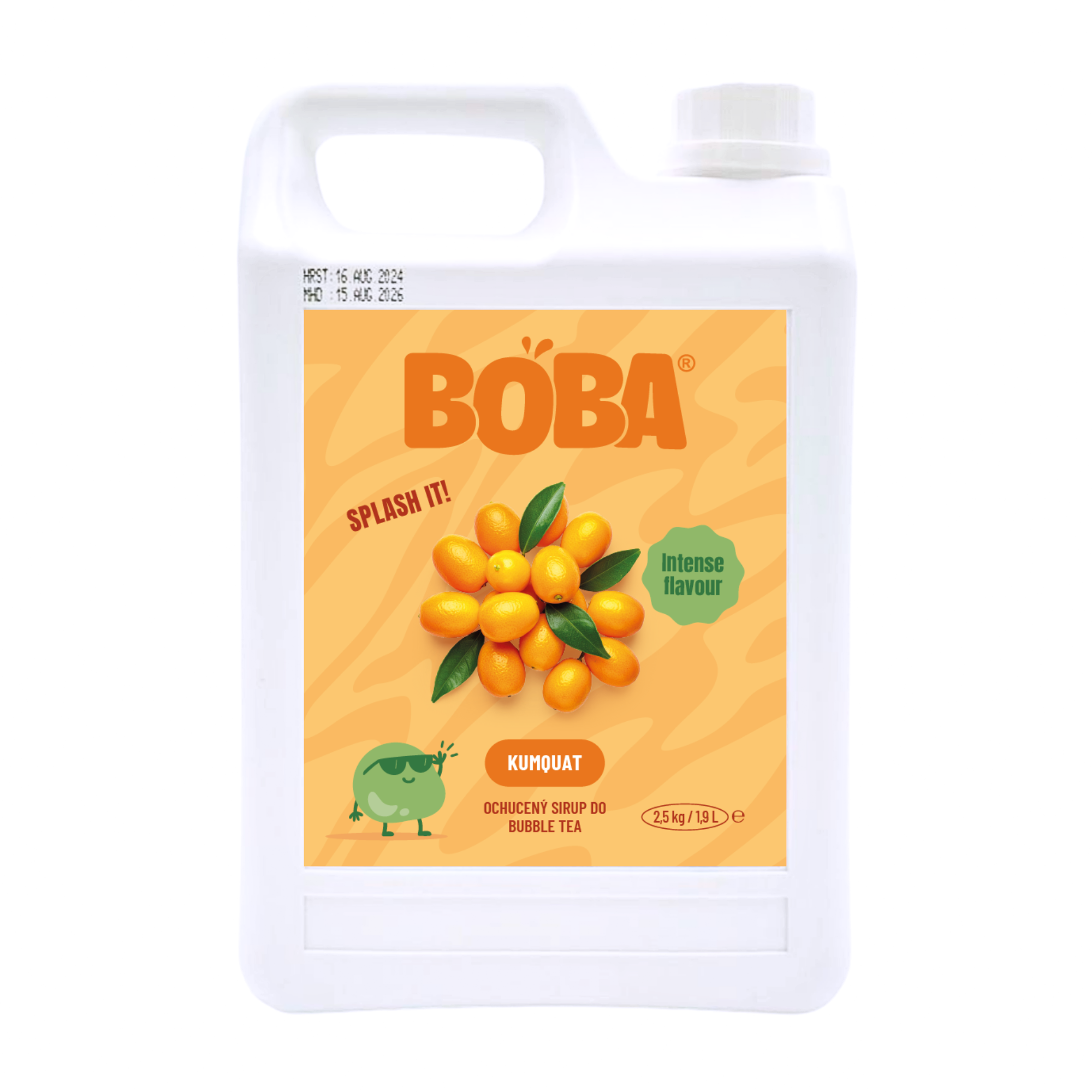 Sirup Boba Kumquat do Bubble Tea 2,5 kg