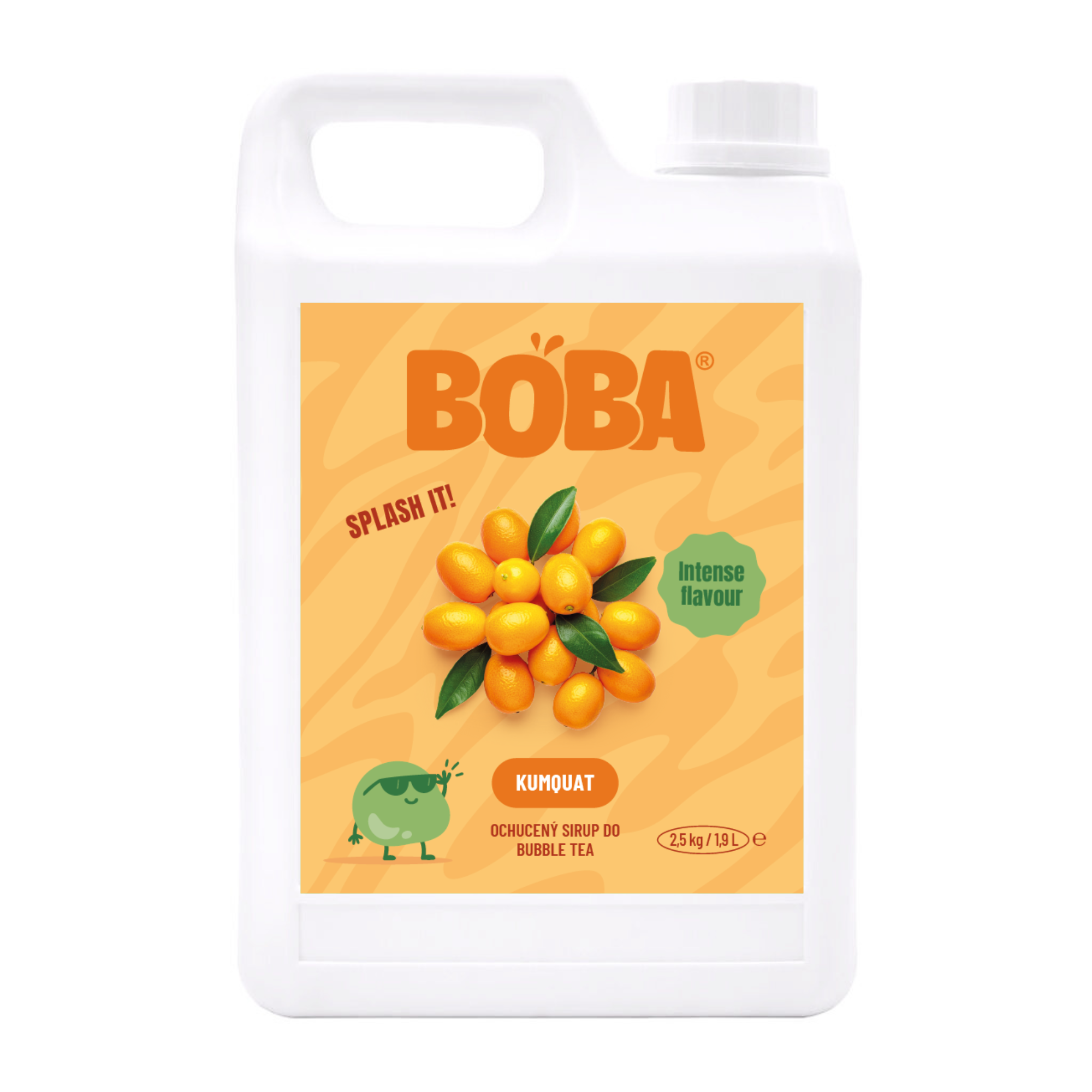 Sirup Boba Kumquat do Bubble Tea 2,5 kg