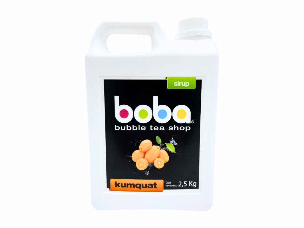 Sirup Boba Kumquat do Bubble Tea 2,5 kg