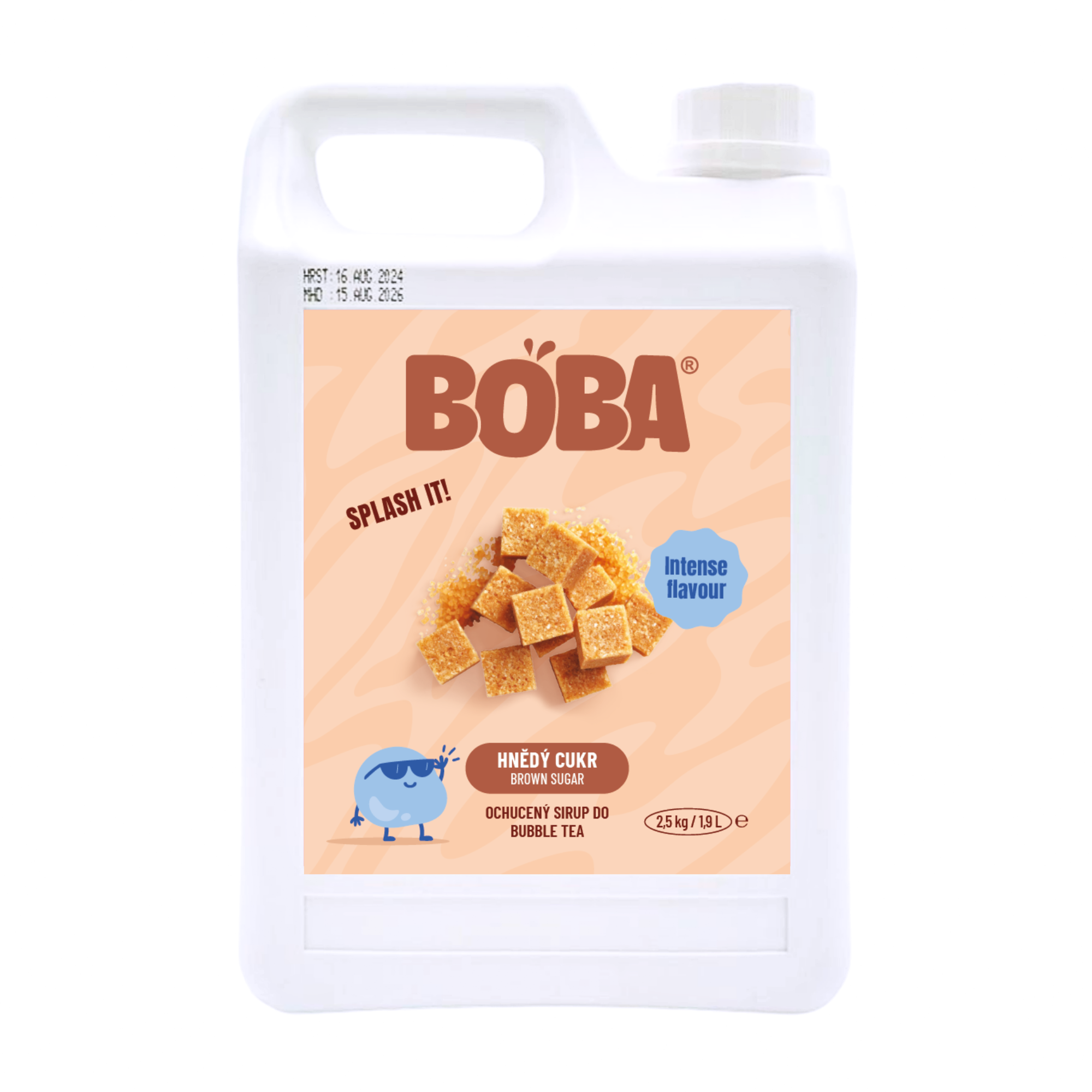 Sirup Boba Hnědý Cukr do Bubble Tea 2,5 kg