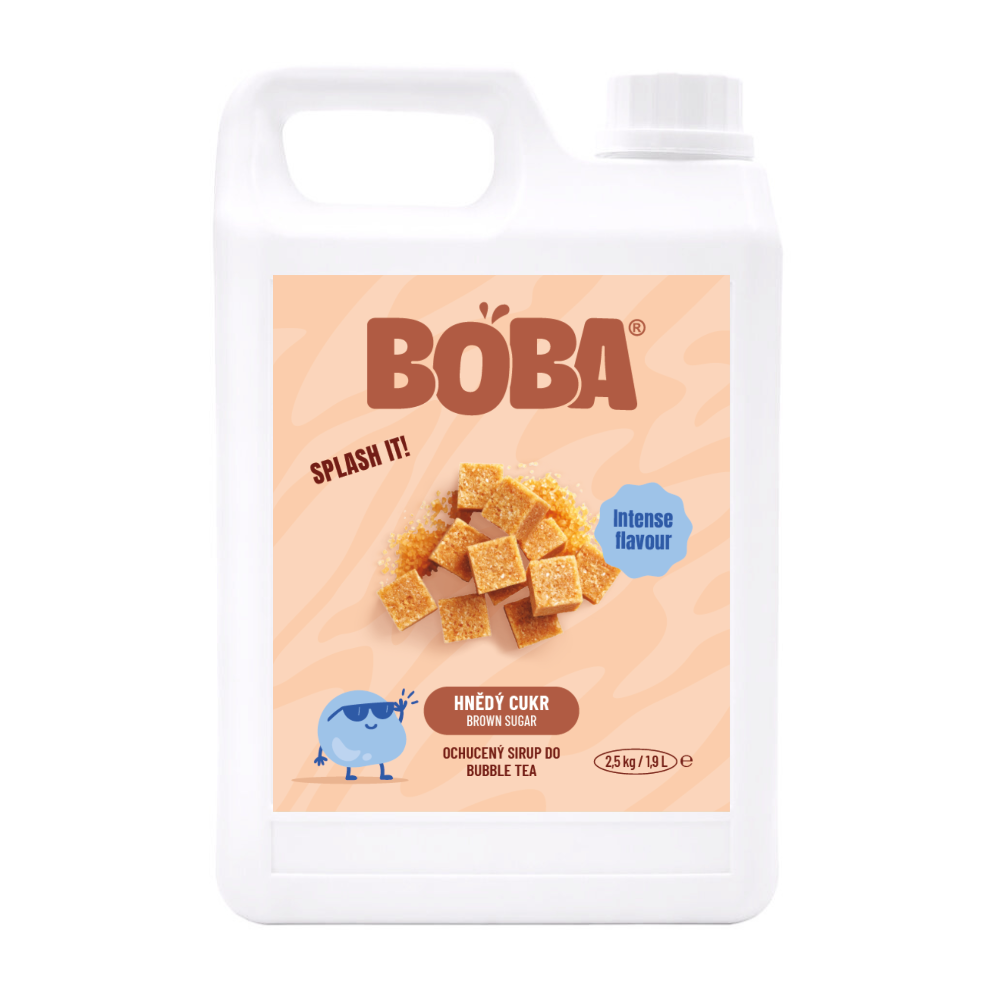 Sirup Boba Hnědý Cukr do Bubble Tea 2,5 kg