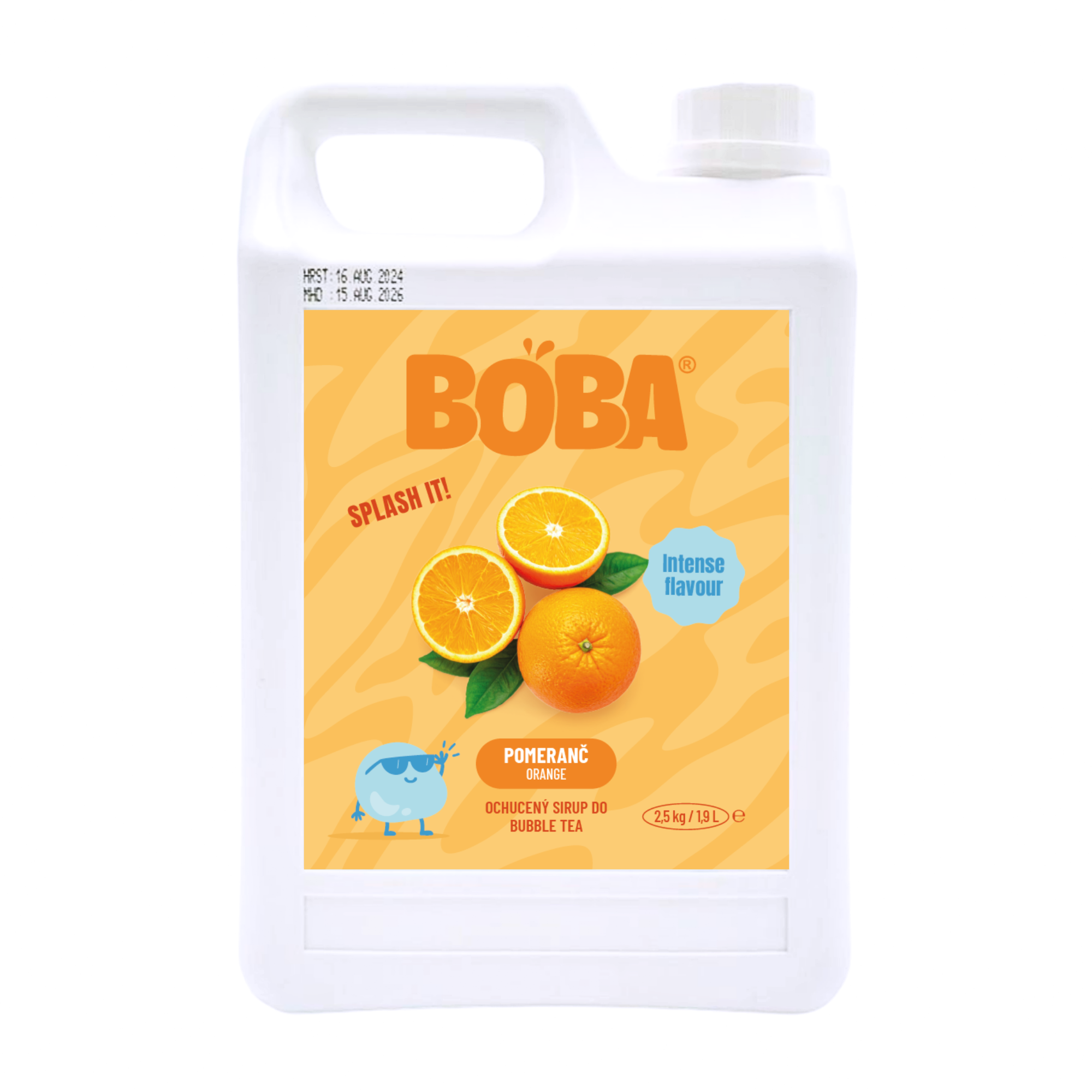 Sirup Boba Pomeranč do Bubble Tea 2,5 kg