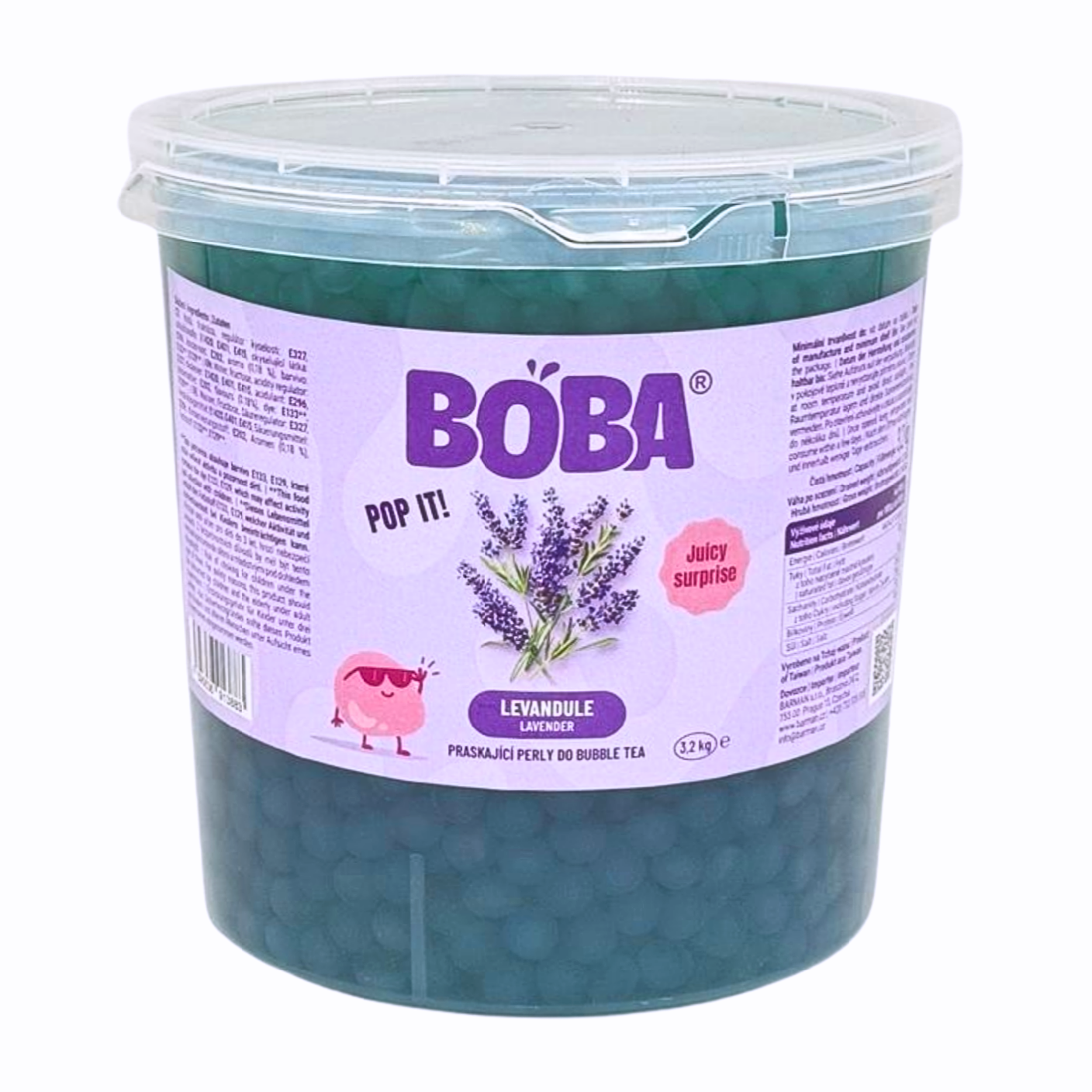 Levandule kuličky do Bubble Tea 3,2 Kg