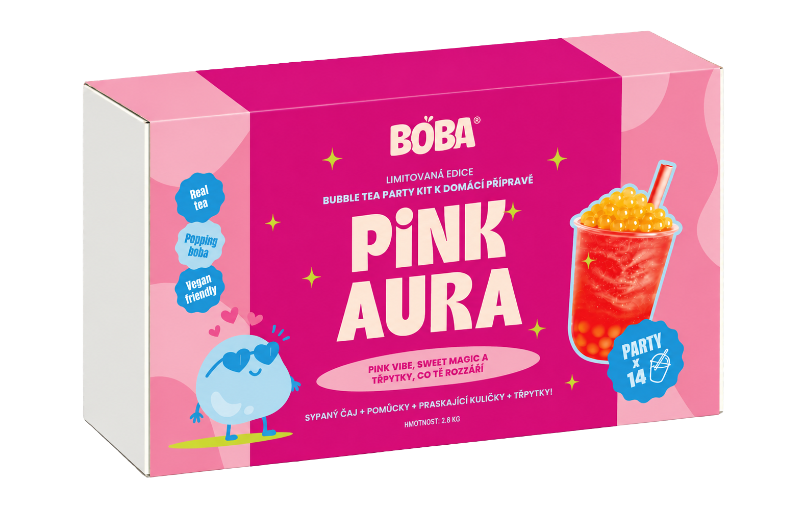 Boba Pink Aura Set