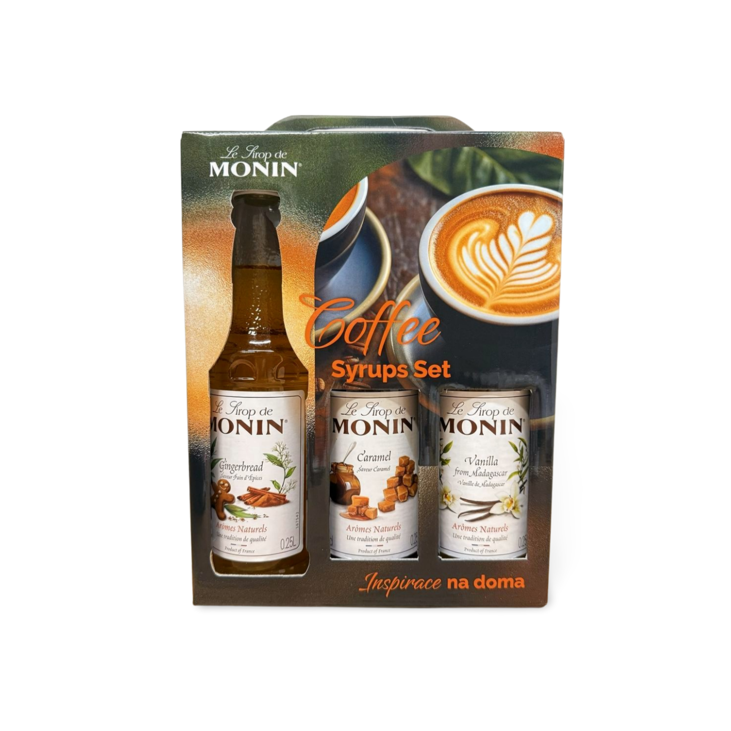 ŠŤASTNÉ A VESELÉ Monin box 3x0,25l