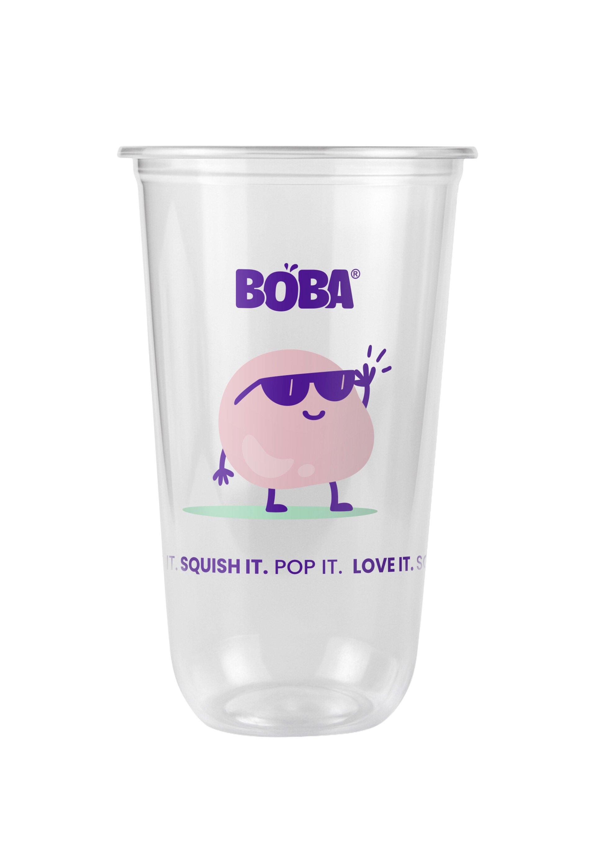 Kelímek BOBA na Bubble Tea 700 ml (50 ks, Ø 95 mm)