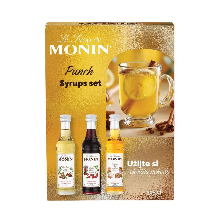 Monin set 3x5cl Punch