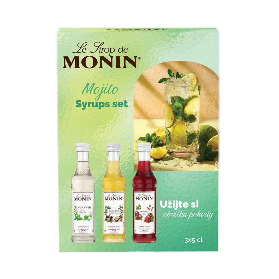 Monin set 3x5cl Mojito
