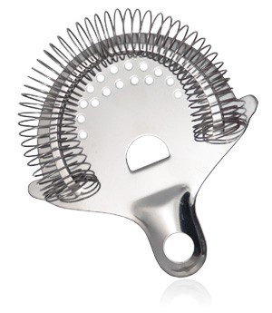 Strainer bez úchytů je jednoduché barové sítko, které se hodí pro scezení každého typu vychlazeného koktejlu.